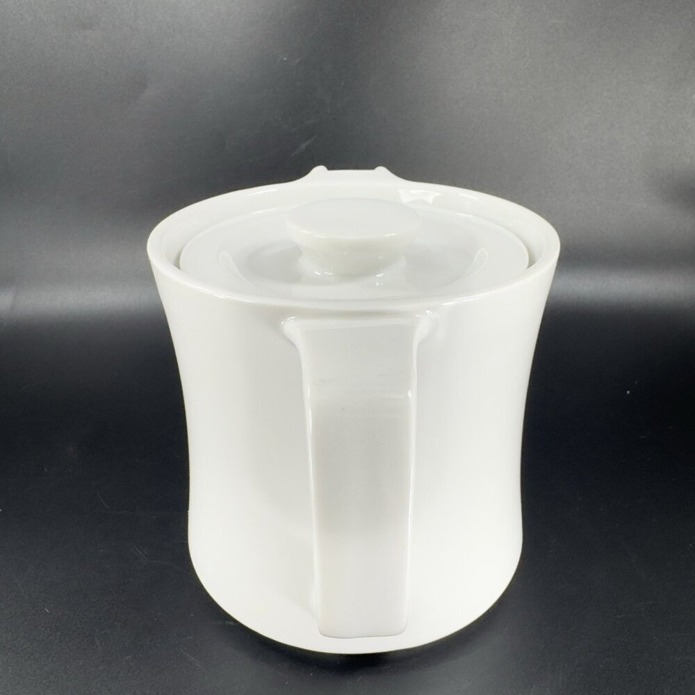 Seltmann Weiden Bavaria W Germany Praktica White Porcelain Carafe Pitcher Teapot - Picture 11 of 13
